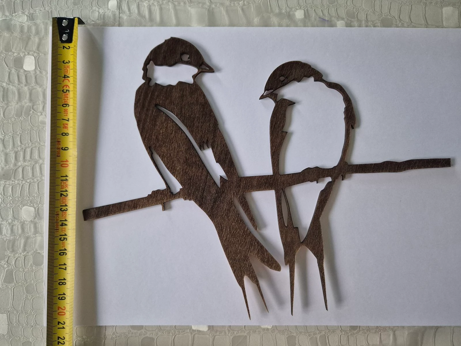 Muurdecoratie zwaluwen – photo 4